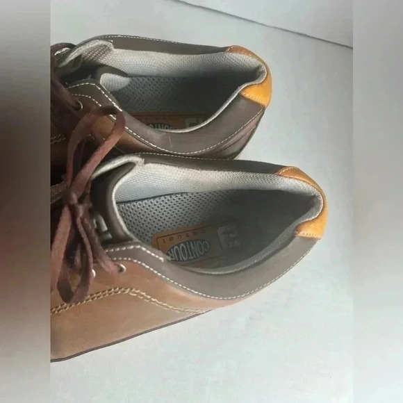 FOOTJOY FJ Contour Golf Casual Shoes Brown Leather-Size:10.5 M - Picture 6 of 9